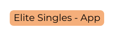 Elite Singles App